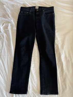 Flint and Tinder Men's Black Slim Fit Jeans made in the USA